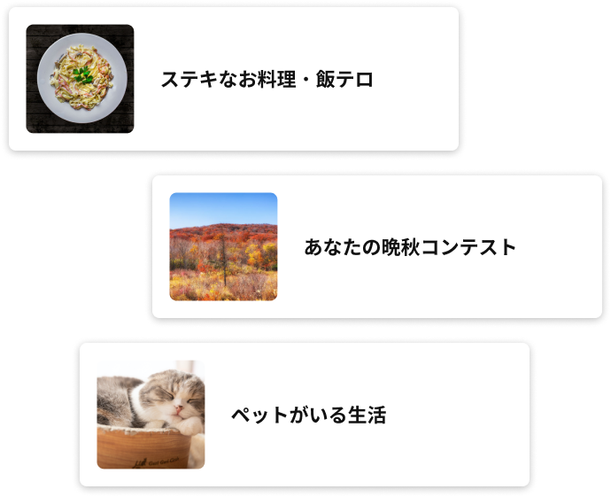 ステキなお料理コンテスト あなたの晩秋コンテスト ペットがいる生活